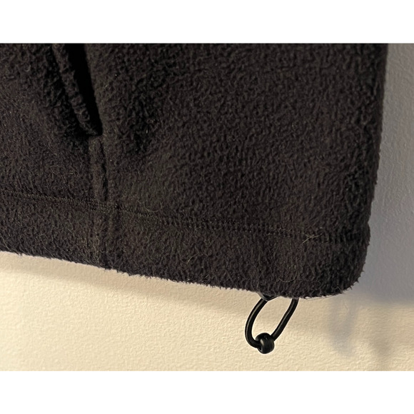 Eddie Bauer Vest Mens Size XL Black Sleeveless Fleece Full Front Zip Up Pockets - Picture 5 of 8